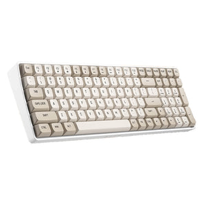 2.4GHz Wireless Cozy Double Color Mechanical Keyboard Gasket Structure