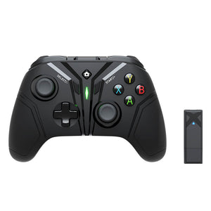 2.4GHz Wireless Motorsport Gamepad Vibration Turbo Macro Switch PC USB Dongle