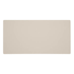 Beige Large Cozy Minimalist Unicolor Mouse Pad Anti-Slip