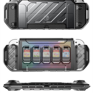 Black Nintendo Switch OLED Protective Case Card Storage Picture