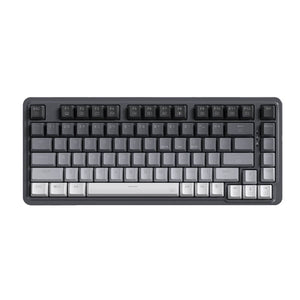 Black RGB Slim Gradient Color Mechanical Keyboard USB Gasket Structure