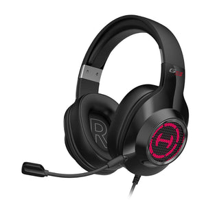 Black RGB 7.1 Virtual Surround Sound Modern Headset Microphone USB