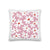 Blooming Pastel Flower Assortment Throw Pillow 18x18"