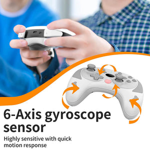 Bluetooth Happy Dog Controller Vibration Wake-Up Turbo Switch 6-Axis Gyroscope