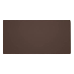 Brown Large Cozy Minimalist Unicolor Mouse Pad Anti-Slip