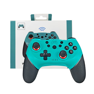 Green Bluetooth Multi-Color Gamepad Vibration Turbo PC Switch