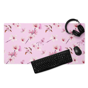 Large Cute Pink Sakura Flower Seasonal Mouse Pad Picture