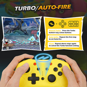 Modern Pro Controller Vibration NFC Macro Turbo Mode Switch