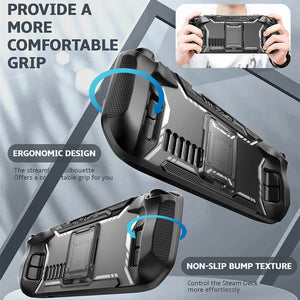 Modern Steam Deck Case Anti-Scratch Non-Slip Comfortable Grip