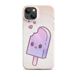 Pastel Kawaii Ice Pop OwO iPhone 14 Plus Snap Case