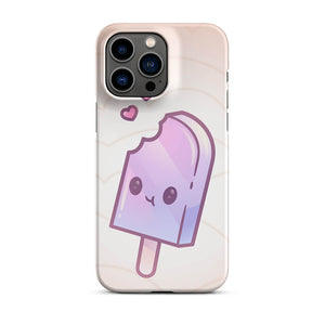 Pastel Kawaii Ice Pop OwO iPhone 14 Pro Max Snap Case