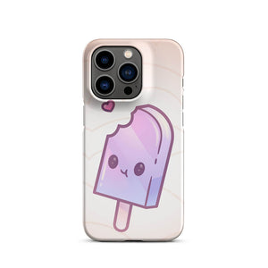 Pastel Kawaii Ice Pop OwO iPhone 14 Pro Snap Case