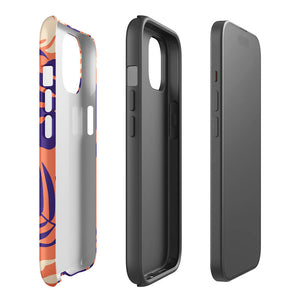 Tropical Toucan Floral Leaves iPhone 15 Robust Case Double-Layer