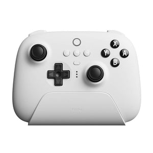 White 2.4GHz Wireless Pastel Goth Gamepad Vibration Charging Dock Macro