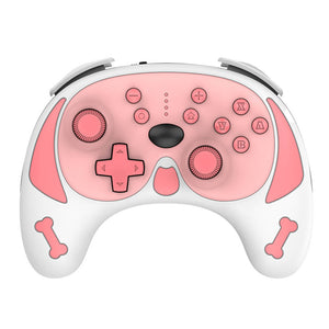 White Bluetooth Happy Dog Controller Vibration Wake-Up Turbo Switch