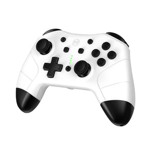 White Wireless Pro Controller Vibration NFC Macro Turbo Switch