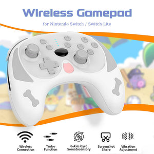 Wireless Bluetooth Happy Dog Controller Vibration Wake-Up Turbo Switch