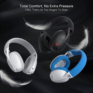 2.4GHz Wireless 7.1 Surround Sound Casual Headset Microphone Tri-Mode Lightweight