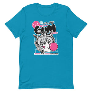 Aqua Bubble Gum Onee Chan Shirt Wasabi Chilli Flavored