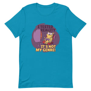 Aqua Funny Gamer Reality Dilemma Owl Shirt Virtual Life