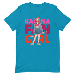 Aqua Katana Fangirl Shirt Urban Modern Lass