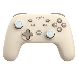Beige Wireless Cozy Pastel Controller Vibration Turbo Switch PC