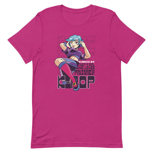 Berry Anime K-Pop Idol Fangirl Shirt Headphones Music Lover