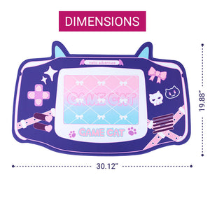 Big Spooky Neko Mouse Mat Non Slip Dimensions