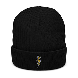 Black Dubsnatch Fam Thunderbolt Beanie