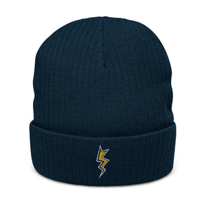 Blue Dubsnatch Fam Thunderbolt Beanie