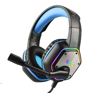 Blue 7.1 Surround Sound Headset Mic Noise Canceling RGB USB