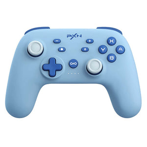 Blue Wireless Cozy Pastel Controller Vibration Turbo Switch PC