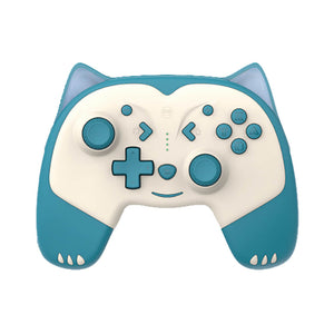 Blue Wireless Fox Ear Controller Vibration LED Macro