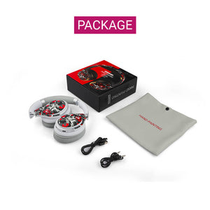 Bluetooth 5.0 Cartoon Graffiti Headphones Noise Reduction Package