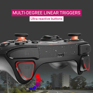 Bluetooth 5.0 Fighter Gamer Controller Dualshock Switch PC Phone Triggers