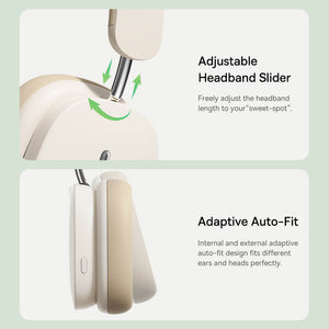 Bluetooth 5.2 Urban Modern Headphones Mic ANC Low Latency Additional Features