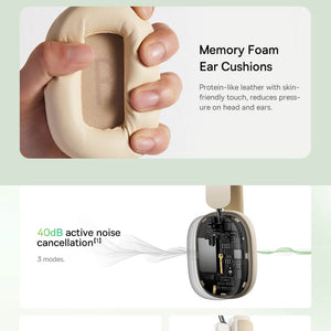 Bluetooth 5.2 Urban Modern Headphones Mic ANC Low Latency Additional Features