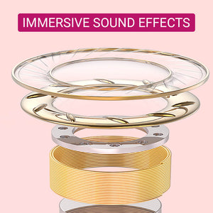 Cute Rabbit Ear Headset Wireless Microphone RGB Sound Effects