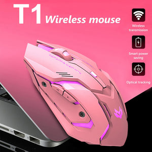 Fox Mouse Wireless 1600 DPI Optical Backlight Options