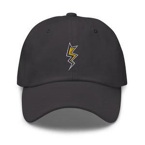 Gray Dubsnatch Fam Lightning Cap Front