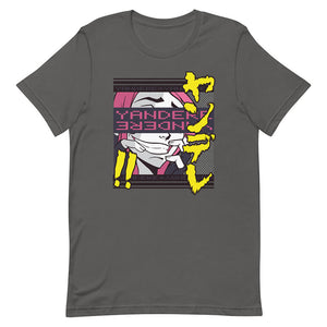 Gray Hysterical Anime Waifu Yandere Shirt Crazy Dangerous Zone