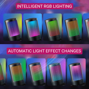 Intelligent Gradient RGB Cardioid Microphone Pop Filter Tripod USB