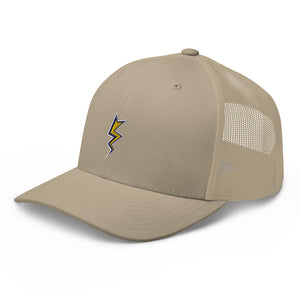 Khaki Dubsnatch Fam Lightning Trucker Cap Side