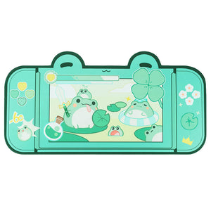 Large Valiant Green Frog Mouse Pad Non-Slip