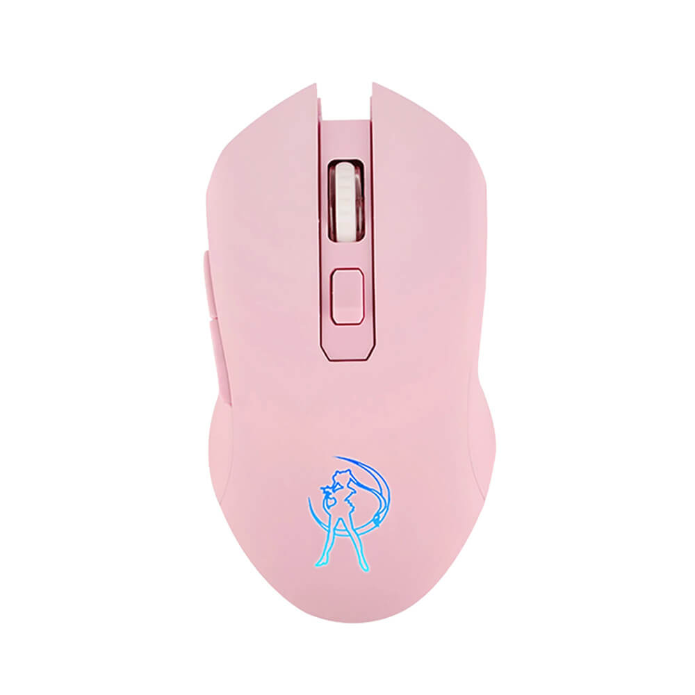 Pink Magical Girl Mouse Wireless 1600 DPI