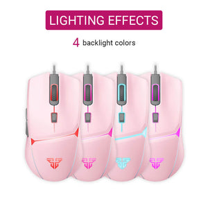 Optical Mouse Macro 8000 DPI RGB Backlight Lighting USB