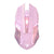 Pink Eagle Mouse Wireless 1600 DPI Backlight