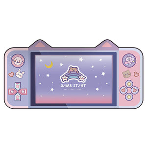 Pink Large Pet Ear Console Mouse Pad Non-Slip