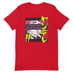 Red Hysterical Anime Waifu Yandere Shirt Crazy Dangerous Zone