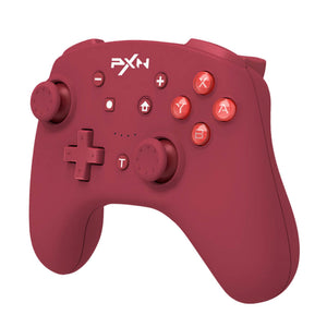 Red Wireless Controller Vibration Amiibo NFC Switch PC